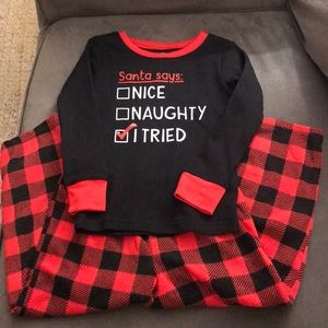 Carter's Christmas Pajamas.